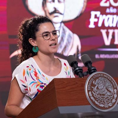 Luisa María Alcalde es nombrada titular de Segob