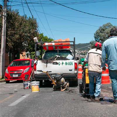 Más del 10% de las avenidas de Puebla están dañadas por empresas de agua, cable y gas