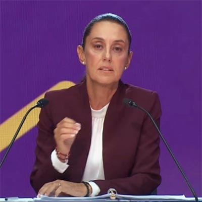 Confía Sheinbaum en llegar a acuerdo con EU para cumplimiento del tratado de aguas