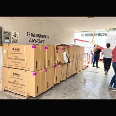 Roban más de 2 mil boletas electorales en Puebla capital