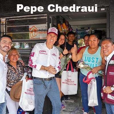 Se dotará de agua a la Colonia Granjas del Sur: Pepe Chedraui