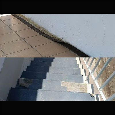 Acusan mala calidad en obras de la telesecundaria Charles de Gaulle en Tehuacán