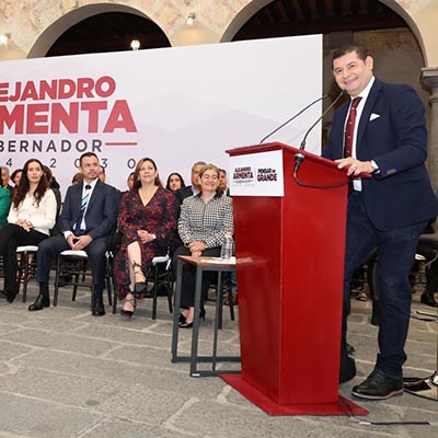 Más integrantes se suman al Comité de Transición de Armenta