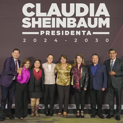 Claudia Sheinbaum se reúne con gobernadores del centro del país