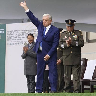 Agradece AMLO a Fuerzas Armadas lealtad y colaboración en su sexenio