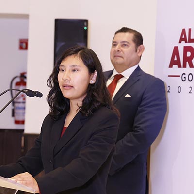 “Aquí cabemos todas y todos”: Lucero Salas, joven indígena, símbolo de inclusión en Puebla