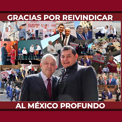 Puebla celebra el legado de AMLO: Un adiós con resultados y esperanza