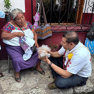 Alejandro Armenta, al lado del pueblo y con el corazón en la 4T