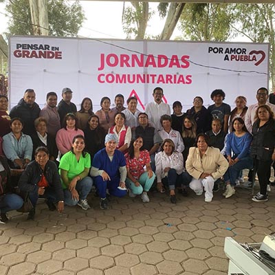 Alejandro Armenta impulsa jornadas comunitarias en Amozoc y acerca servicios esenciales a poblanos