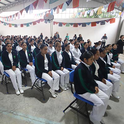 Inaugura CONALEP Puebla auditorio en plantel de Teziutlán