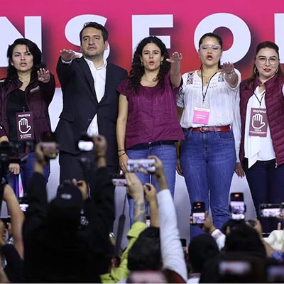Congreso de Morena elige a su nueva dirigencia