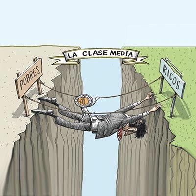 Cuánto debes ganar para ser de clase media en Puebla