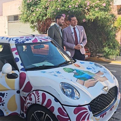 Puebla a la vanguardia del desarrollo tecnológico con la producción de autos eléctricos: Armenta