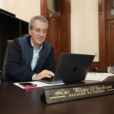 El Gobierno de la Ciudad de Puebla será el más transparente: Pepe Chedraui