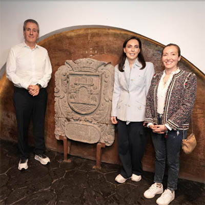 Pepe Chedraui recorrió el Puente de Bubas y el Pasaje Sitio Histórico 5 de Mayo