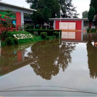 Cobaep-Xalmimilulco se inunda a causa de las lluvias, piden ayuda al Gobierno