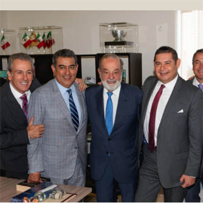 En alianza con el empresario Carlos Slim, Puebla traza ruta de inversión y tecnología al servicio de Puebla: Armenta