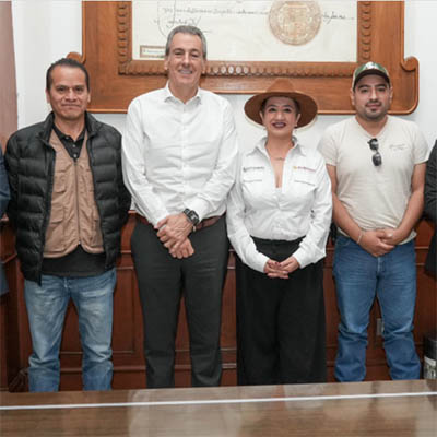 Se reúne Pepe Chedraui con representantes de Segalmex