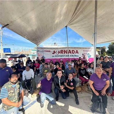 Gobierno de la Ciudad lleva Jornada de Bienestar Animal a Colonia Minerales del Sur