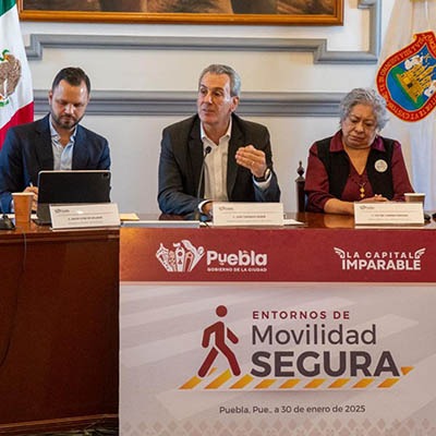 Presenta Pepe Chedraui Programa Entornos de Movilidad Segura