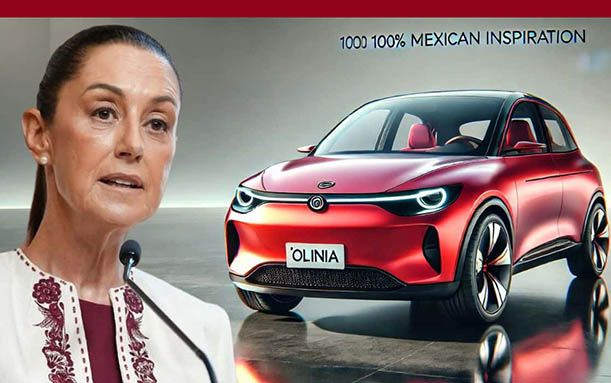 Puebla producirá el primer auto eléctrico mexicano Olinia