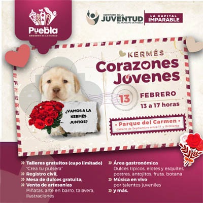 Realizará Instituto de la Juventud del Municipio la kermés “Corazones Jóvenes”