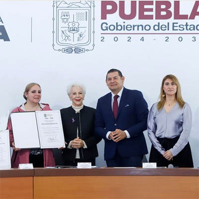Con las Casas Carmen Serdán, la lucha revolucionaria será contra el feminicidio: Alejandro Armenta