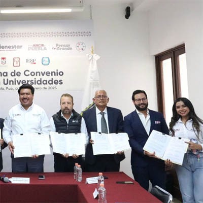 Universidades fortalecerán Programa de Obra Comunitaria