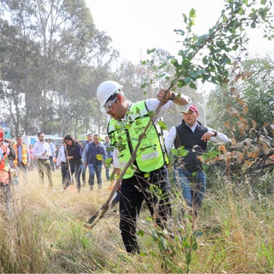 Continúa la obra humana con las faenas por un Puebla limpio y seguro