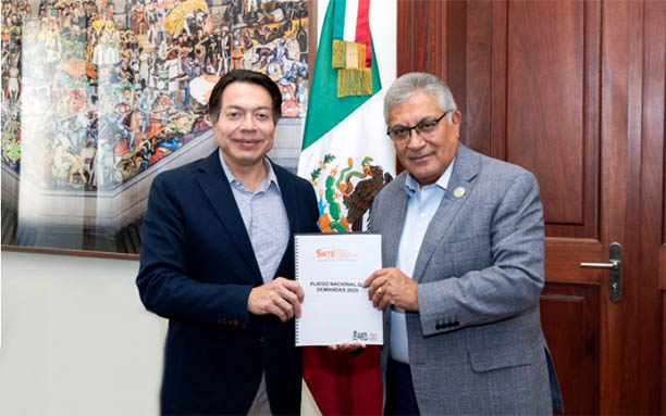 SEP recibe Pliego Nacional de Demandas del SNTE
