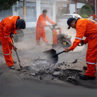 Fortalece Gobierno de la Ciudad acciones de bacheo con inversión histórica