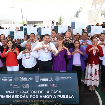 Con séptima Casa Carmen Serdán se fomenta la denuncia