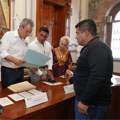 Reciben Gobiernos de la Ciudad y Estatal propuestas de proyectos para detonar en juntas auxiliares