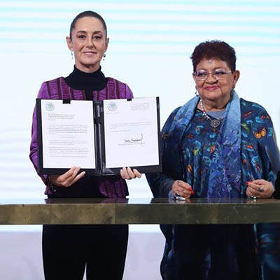 Presidenta Sheinbaum refrenda apoyo a Ley de Ciberseguridad