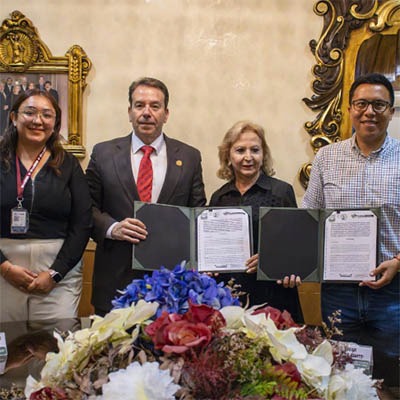 El OOSL firma convenio con la Escuela Libre de Derecho de Puebla