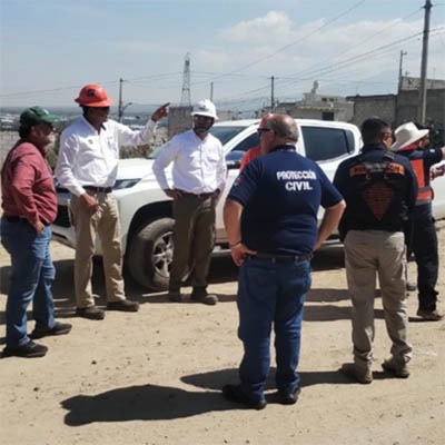 Supervisa Protección Civil Municipal derecho de vía en zona de ductos de gas natural