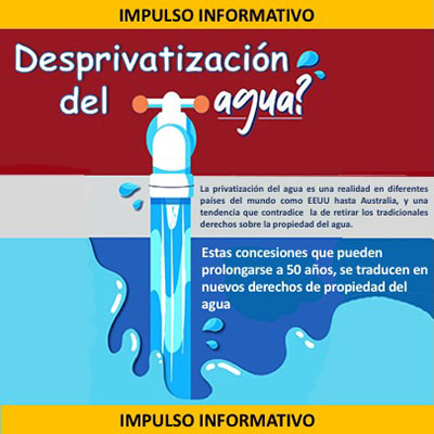 Piden desprivatizar el agua para garantizar un acceso equitativo y sustentable