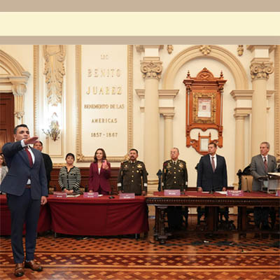 Designa Cabildo de Puebla al coronel Félix Pallares Miranda como titular de la SSC