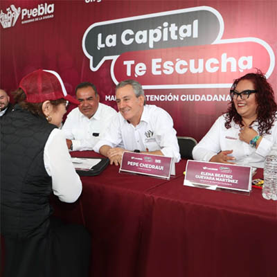Pepe Chedraui llevó “La Capital te Escucha, Martes de Atención Ciudadana” a San Baltazar