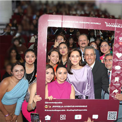 Realiza Gobierno de la Ciudad ciclo de conferencias con estudiantes poblanas