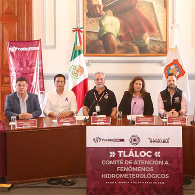 Comuna: Instala Comité de Atención a Fenómenos Hidrometeorológicos “Tlaloc”