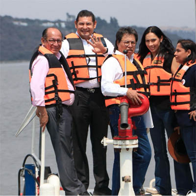 Gobierno federal y estatal impulsan recuperación del Lago de Valsequillo