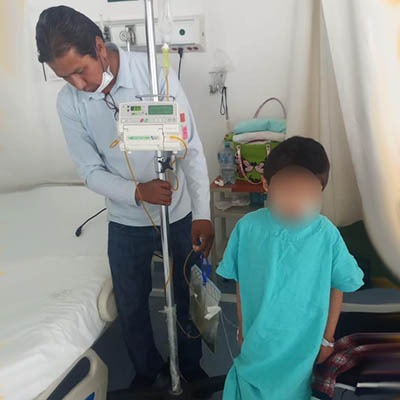 Gobierno humanista respalda cirugía emergente de menor