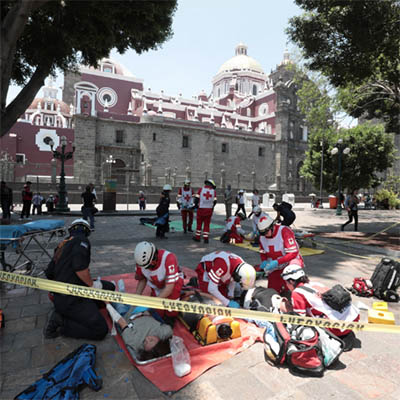 Con éxito participó el Gobierno de la Ciudad en el Primer Simulacro Nacional 2025