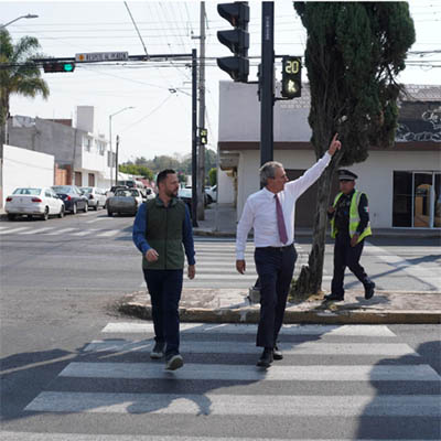 Supervisa Pepe Chedraui conclusión de mantenimiento vial de Avenida 15 de Mayo
