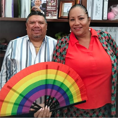 Regidor Andrés Cerón fomenta la cultura institucional de respeto a la comunidad LGBTTTIQNB+