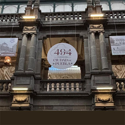 Gerencia del Centro Histórico continuará celebración del 494 aniversario de la fundación de Puebla