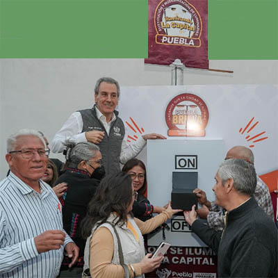 Transforma Pepe Chedraui el alumbrado público en la Colonia Loma Linda