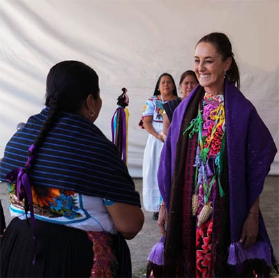 Anuncia Sheinbaum programa de estufas eficientes de leña desde Paracho, Michoacán