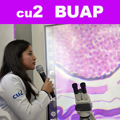 Entrega Rectora Lilia Cedillo 50 microscopios para laboratorios en CU2